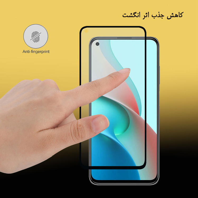 محافظ صفحه نمایش لایونکس مدل FUL-L مناسب برای گوشی موبایل شیائومی Redmi Note 9T