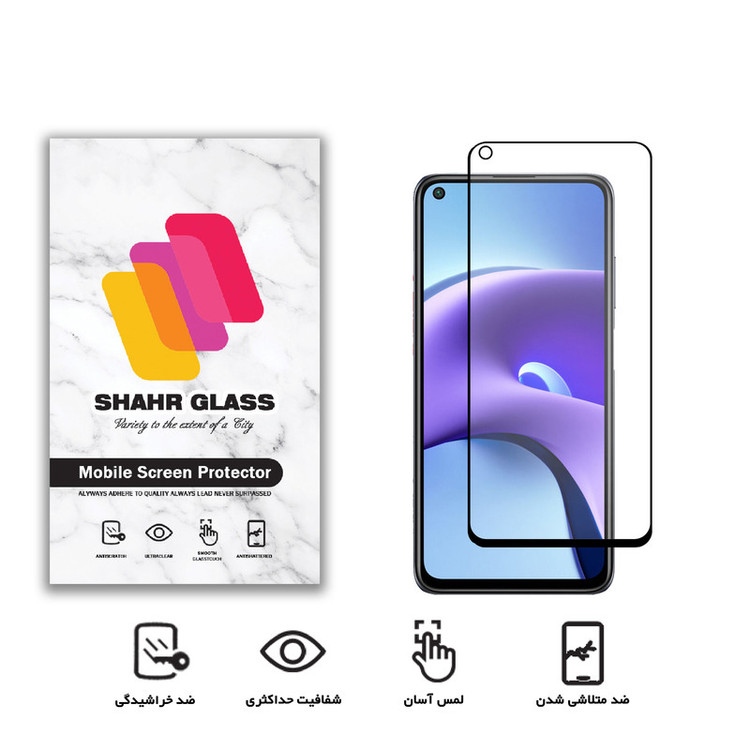 محافظ صفحه نمایش سرامیکی شهر گلس مدل CMT مناسب برای گوشی موبایل شیائومی Redmi Note 9T