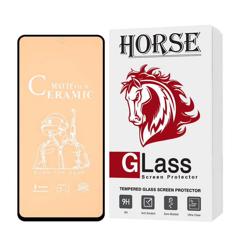 محافظ صفحه نمایش سرامیکی مات هورس مدل CERMAH مناسب برای گوشی موبایل شیائومی Redmi Note 10 Pro / Redmi Note 10 Pro Max / Redmi K50 / K50 Pro / K50 Ultra / K50 Gaming / Redmi Note 11 Pro 4G