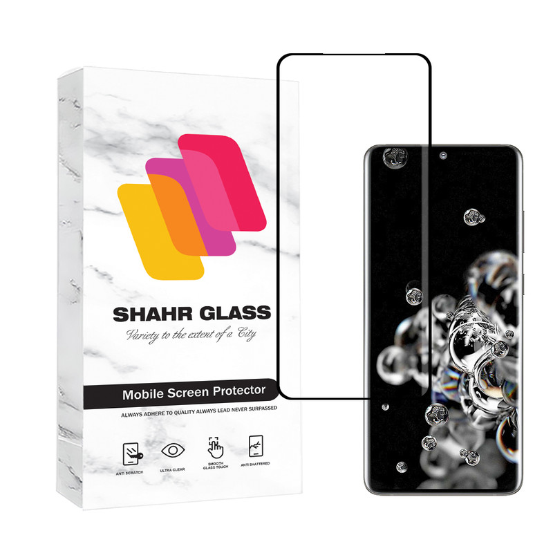 محافظ صفحه نمایش شهر گلس مدل EDGNWSH مناسب برای گوشی موبایل سامسونگ Galaxy S20 Ultra 4G / Galaxy S20 Ultra 5G