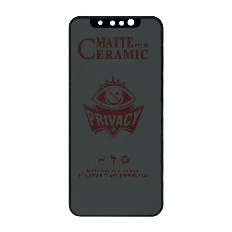 محافظ صفحه نمایش سرامیکی حریم شخصی شهر گلس مدل PRIVCERAMIC مناسب برای گوشی موبایل اپل iPhone 11 Pro / iPhone XS / iPhone X