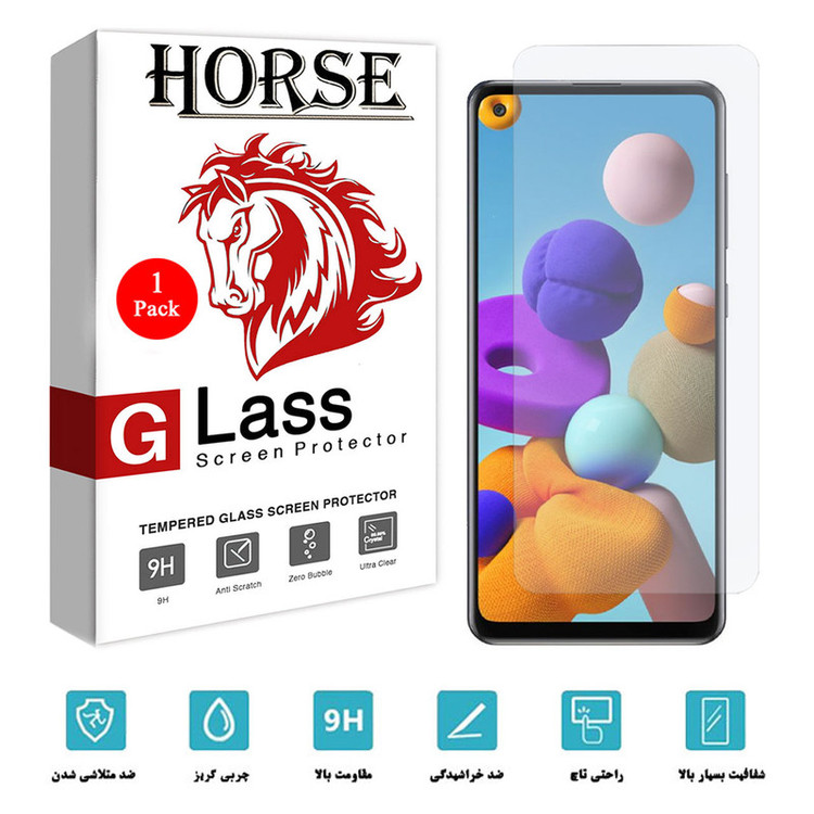 محافظ صفحه نمایش هورس مدل SMP-H مناسب برای گوشی موبایل سامسونگ Galaxy A21s