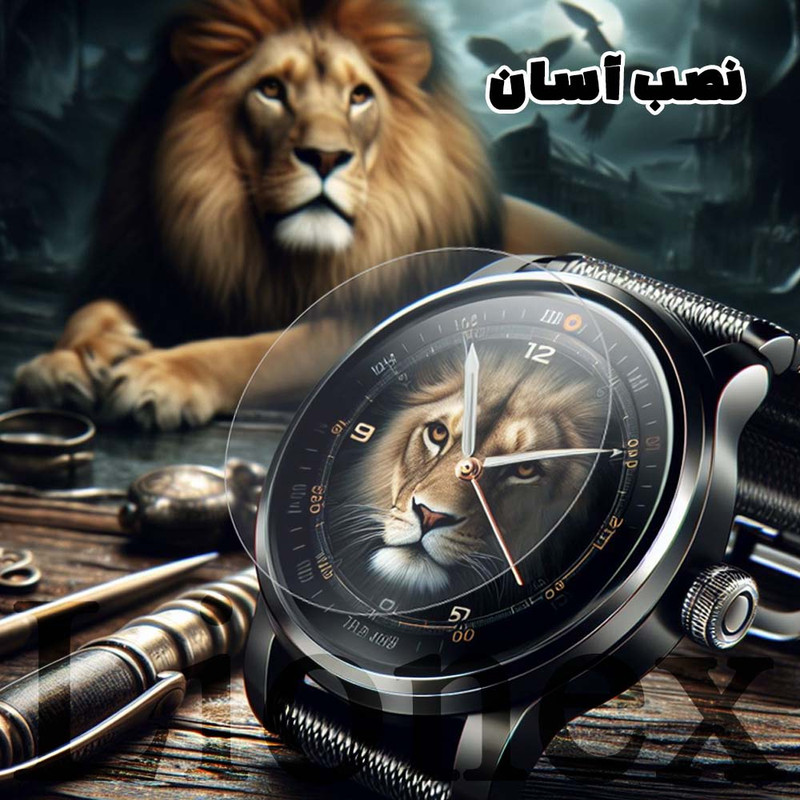 محافظ صفحه نمایش لایونکس مدل WATCHSAFE مناسب برای اپل واچ Watch Ultra 2 49 mm / Apple Watch Ultra 49 mm