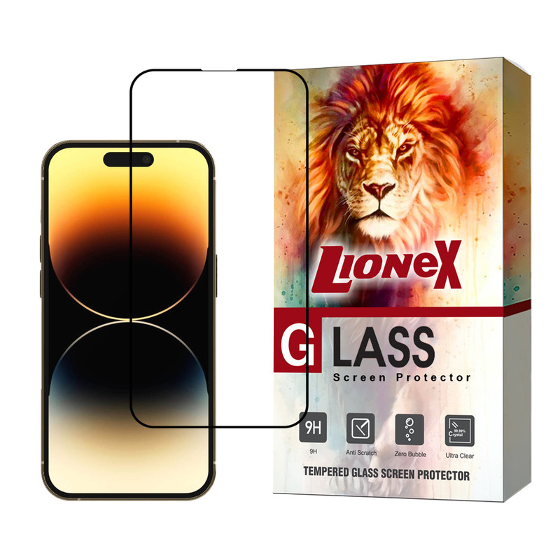 محافظ صفحه نمایش لایونکس مدل FULZPLUS مناسب برای گوشی موبایل اپل iPhone 14 Pro Max