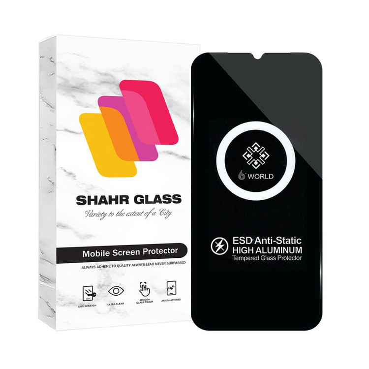 محافظ صفحه نمایش آنتی استاتیک ESD شهر گلس مدل ESDGLASS مناسب برای گوشی موبایل سامسونگ Galaxy A02 / A02s / A03 / A03s / A03 Core