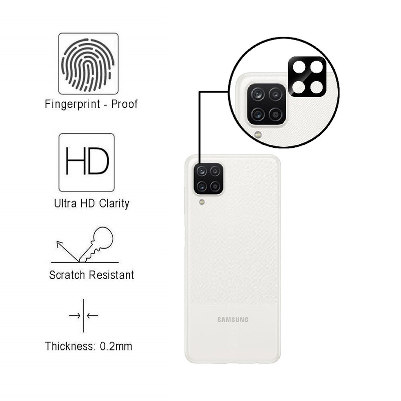 محافظ لنز دوربین هورس مدل L3D-H مناسب برای گوشی موبایل سامسونگ Galaxy A12 Nacho