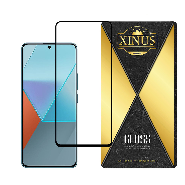 محافظ صفحه نمایش فول ژینوس مدل FULPLUSX مناسب برای گوشی موبایل شیائومی Redmi Note 13 Pro