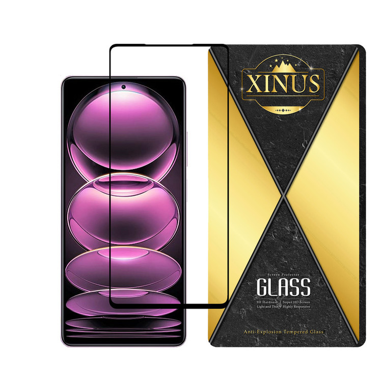 محافظ صفحه نمایش ژینوس مدل FULPLUSX مناسب برای گوشی موبایل شیائومی Redmi Note 12 Pro 5G