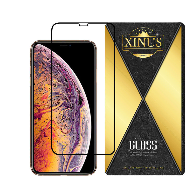 محافظ صفحه نمایش ژینوس مدل FULPLUSX مناسب برای گوشی موبایل اپل iPhone XS