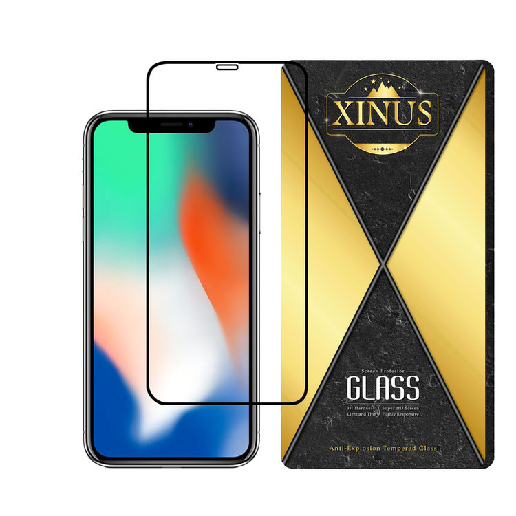 محافظ صفحه نمایش ژینوس مدل FULPLUSX مناسب برای گوشی موبایل اپل iPhone X