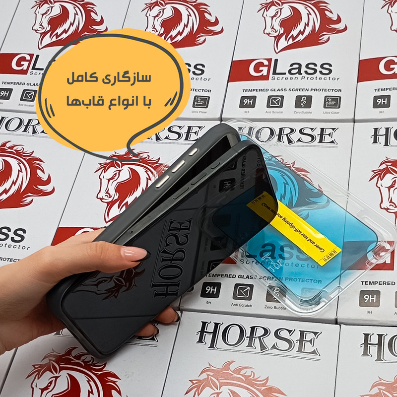 محافظ صفحه نمایش هورس مدل EASYINST مناسب برای گوشی موبایل اپل iPhone 12 Pro / iPhone 12
