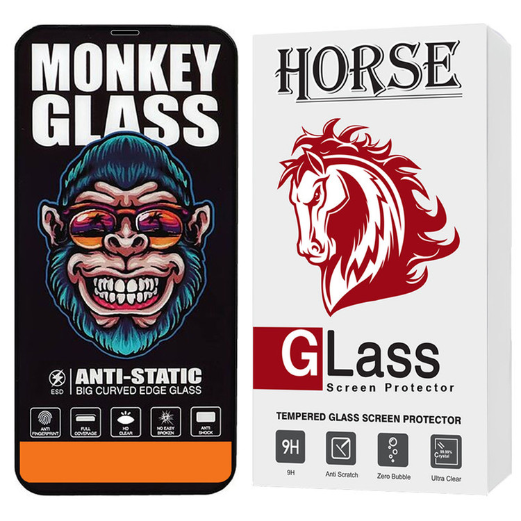 محافظ صفحه نمایش هورس مدل MONH مناسب برای گوشی موبایل اپل iPhone 12 / iPhone 12 Pro