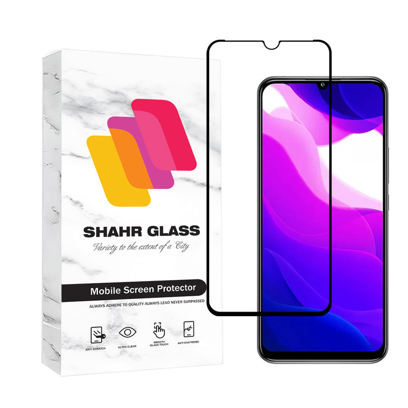 محافظ صفحه نمایش شهر گلس مدل FULSLSH مناسب برای گوشی موبایل ریلمی C11 / C12 / Narzo 50A / Narzo 50A Prime / C30 / C30s / C35