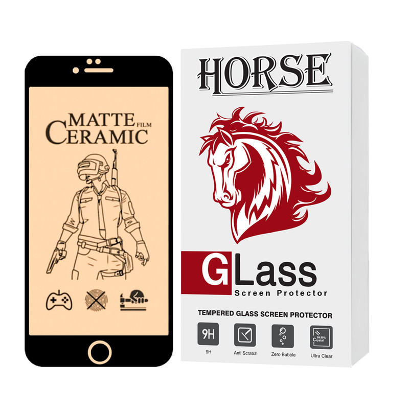 محافظ صفحه نمایش سرامیکی مات هورس مدل CERMAH مناسب برای گوشی موبایل اپل iPhone 6s / iPhone 6