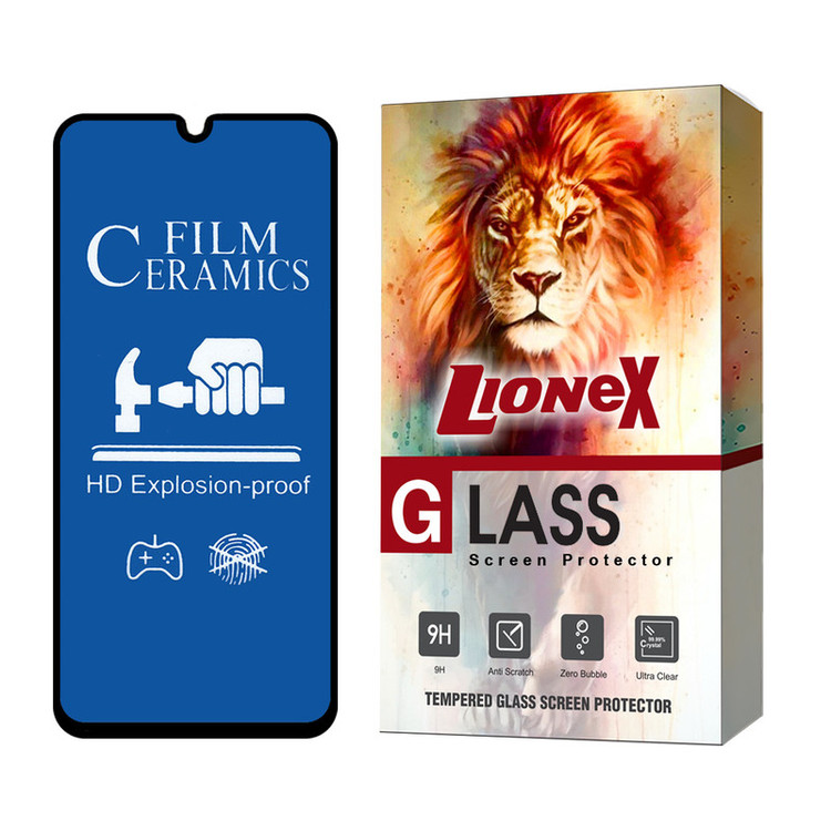 محافظ صفحه نمایش سرامیکی مات لایونکس مدل CERMAL مناسب برای گوشی موبایل سامسونگ Galaxy A20 / A30 / A30s / M30 / M30s / M10s / M21 / M21 2021 / M21s / M31 / M31 Prime / F41 / هوآوی Y6p / Y8p