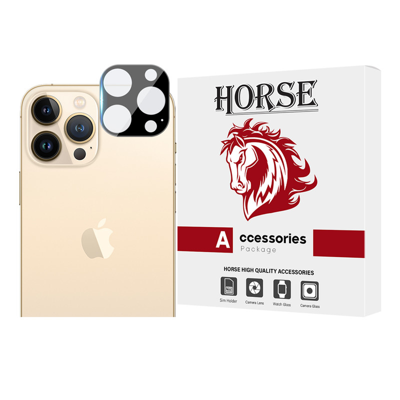 محافظ لنز دوربین هورس مدل FULLENSH مناسب برای گوشی موبایل اپل iPhone 13 Pro Max / iPhone 13 Pro