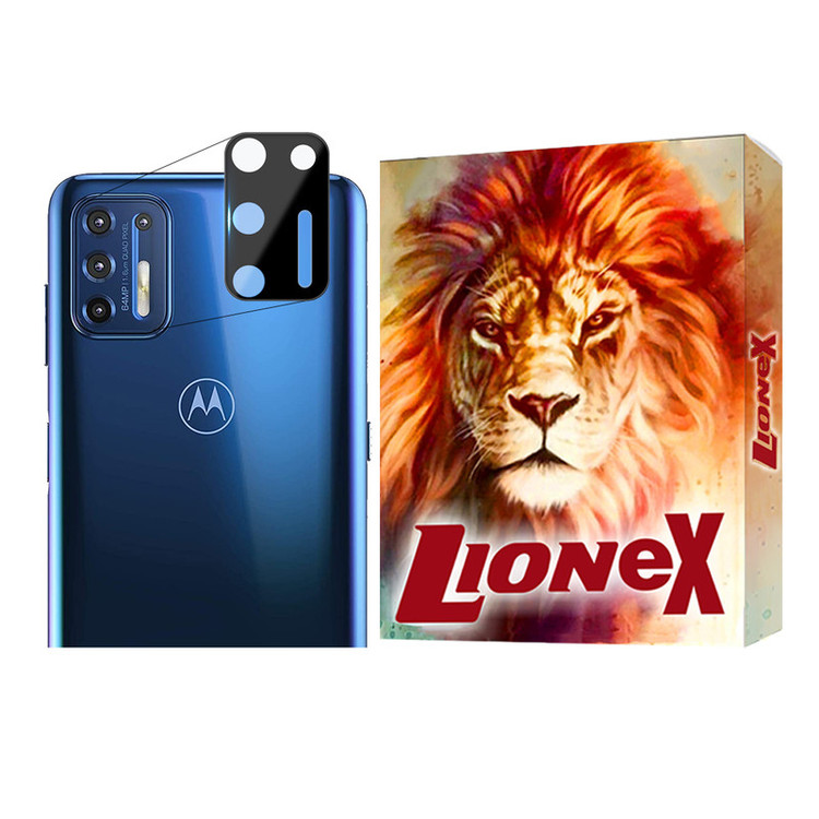 محافظ لنز دوربین لایونکس مدل FULLENSLمناسب برای گوشی موبایل موتورولا Moto G9 Plus