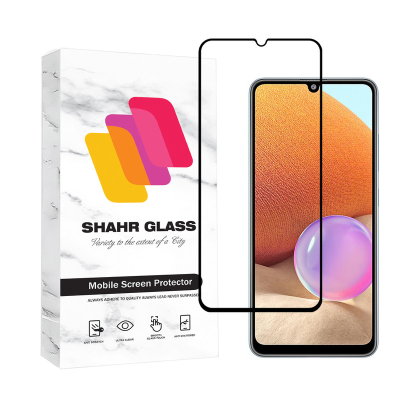 محافظ صفحه نمایش شهر گلس مدل FULSLSH مناسب برای گوشی موبایل سامسونگ Galaxy A22 4G