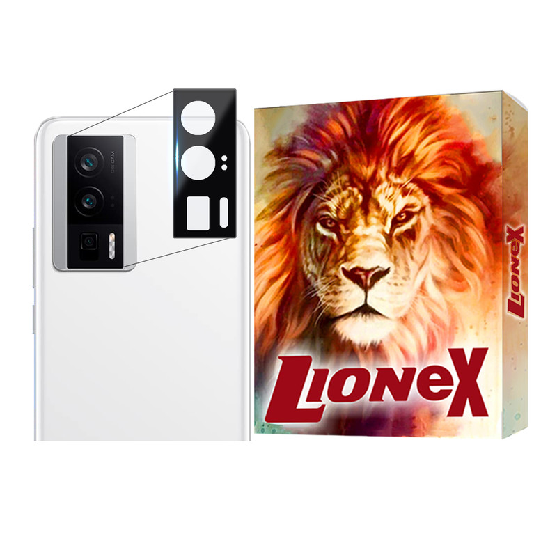 محافظ لنز دوربین  لایونکس مدل FULLENSLمناسب برای گوشی موبایل شیائومی Poco F5 Pro / Redmi K60 / Redmi K60E / Redmi K60 Pro