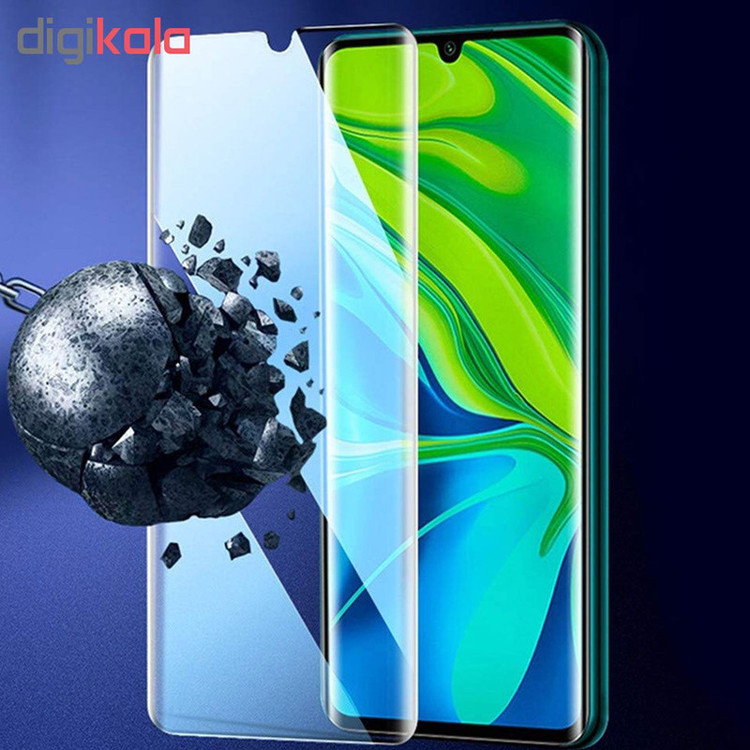 محافظ صفحه نمایش 6D هورس مدل EMH مناسب برای گوشی موبایل شیائومی Mi Note 10
