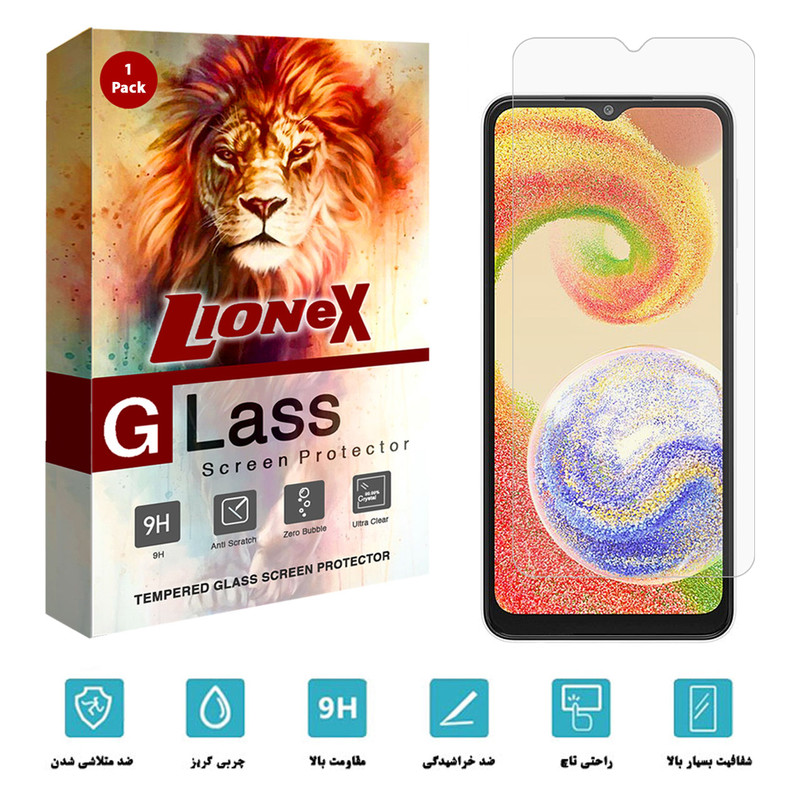 محافظ صفحه نمایش لایونکس مدل SMP-L مناسب برای گوشی موبایل سامسونگ Galaxy A04e