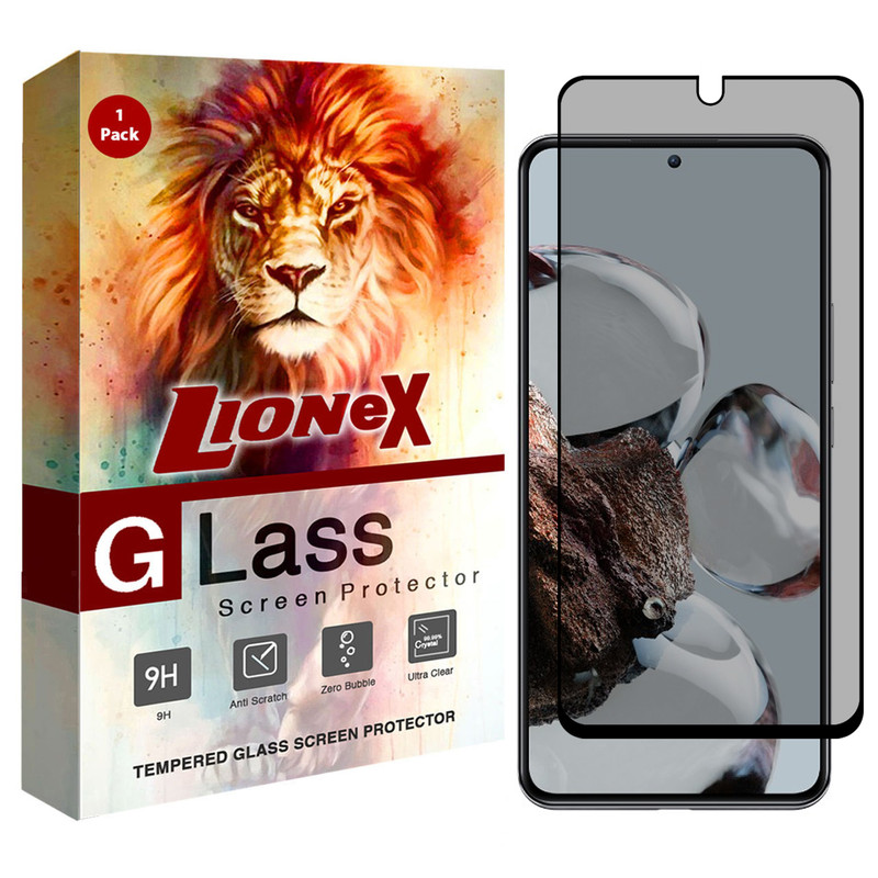 محافظ صفحه نمایش حریم شخصی لایونکس مدل PRF-L مناسب برای گوشی موبایل شیائومی 12T