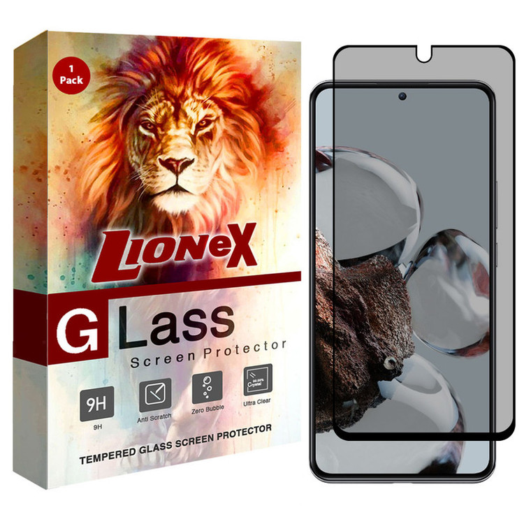 محافظ صفحه نمایش حریم شخصی لایونکس مدل PRF-L مناسب برای گوشی موبایل شیائومی 12T