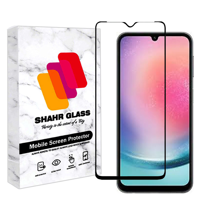 محافظ صفحه نمایش شهر گلس مدل FULPLUSSH مناسب برای گوشی موبایل سامسونگ Galaxy F34