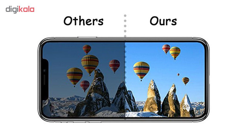محافظ صفحه نمایش حریم شخصی لایونکس مدل FPS مناسب برای گوشی موبایل اپل iPhone XR