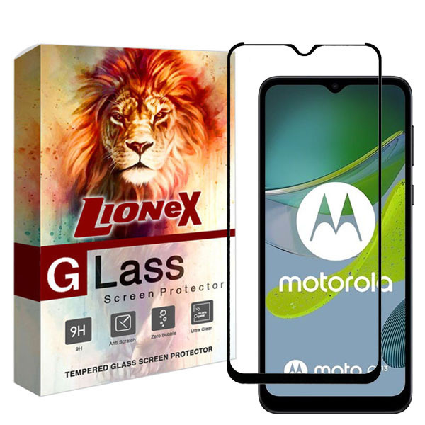 محافظ صفحه نمایش سرامیکی لایونکس مدل CERAMLION مناسب برای گوشی موبایل موتورولا Moto E13
