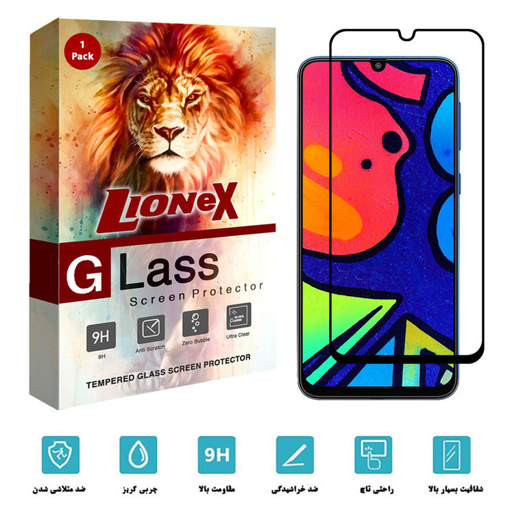 محافظ صفحه نمایش سرامیکی لایونکس مدل CRC-L مناسب برای گوشی موبایل سامسونگ Galaxy M31 Prime