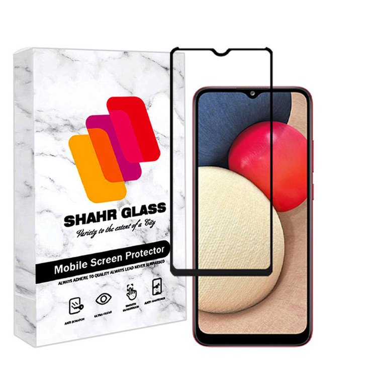محافظ صفحه نمایش شهر گلس مدل FULPLUSSH مناسب برای گوشی موبایل سامسونگ Galaxy A02s