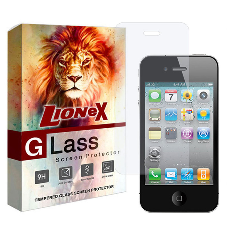 محافظ صفحه نمایش لایونکس مدل SIMPLEL مناسب برای گوشی موبایل اپل iPhone 4