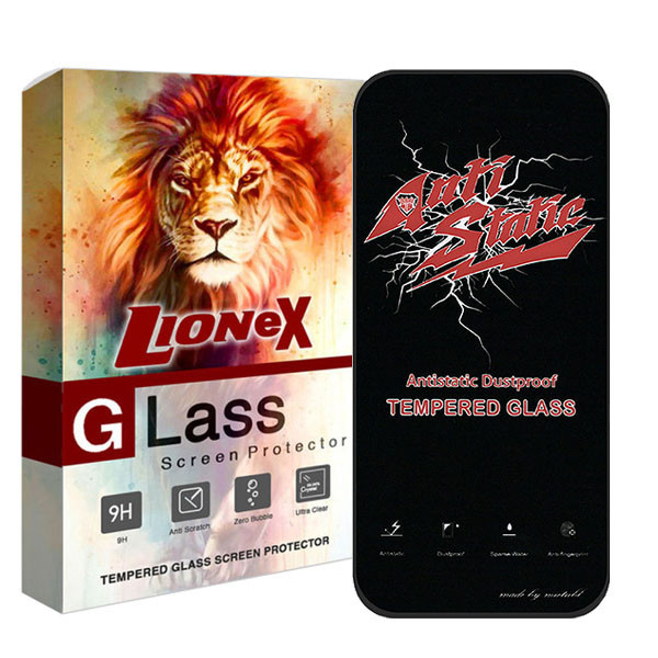 محافظ صفحه نمایش انتی استاتیک لایونکس مدل ANTIDUIPL مناسب برای گوشی موبایل اپل iPhone 15