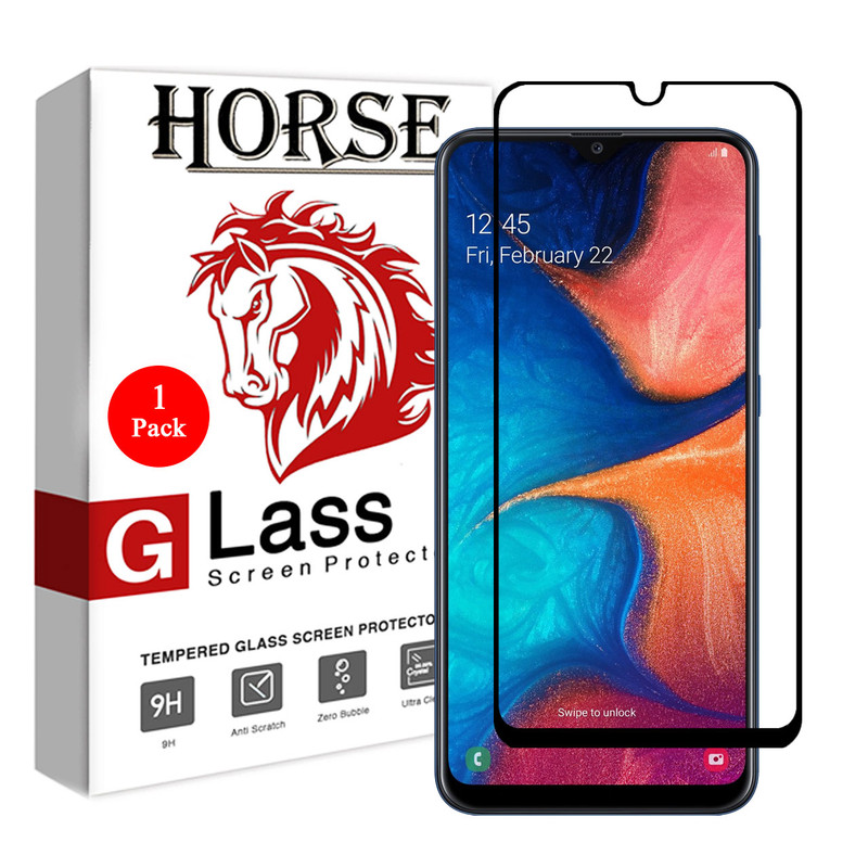 محافظ صفحه نمایش 5D هورس مدل FAG مناسب برای گوشی موبایل سامسونگ Galaxy A20