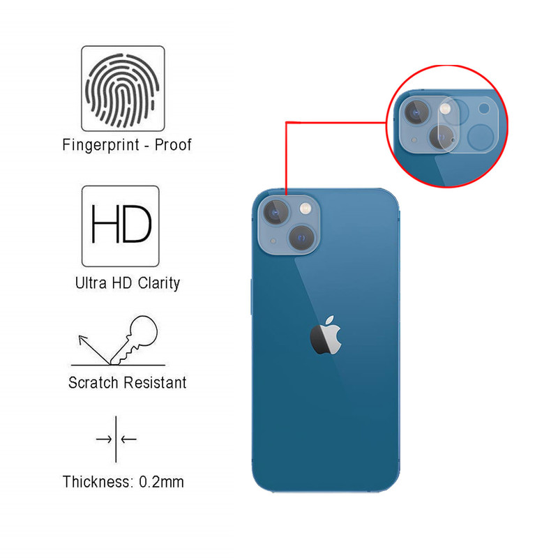 محافظ لنز دوربین هورس مدل L3D-H مناسب برای گوشی موبایل اپل iPhone 13 mini