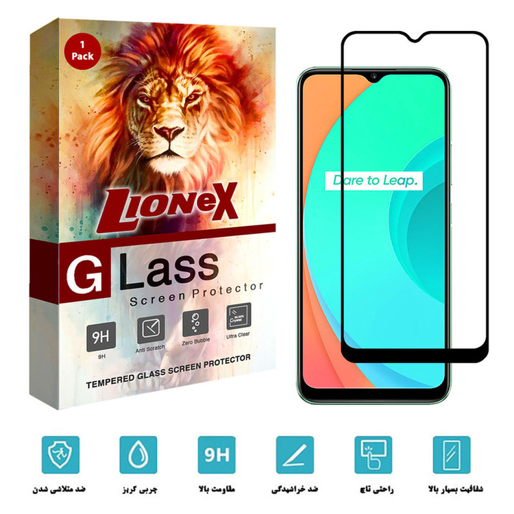 محافظ صفحه نمایش سرامیکی لایونکس مدل CRC-L مناسب برای گوشی موبایل ریلمی C11