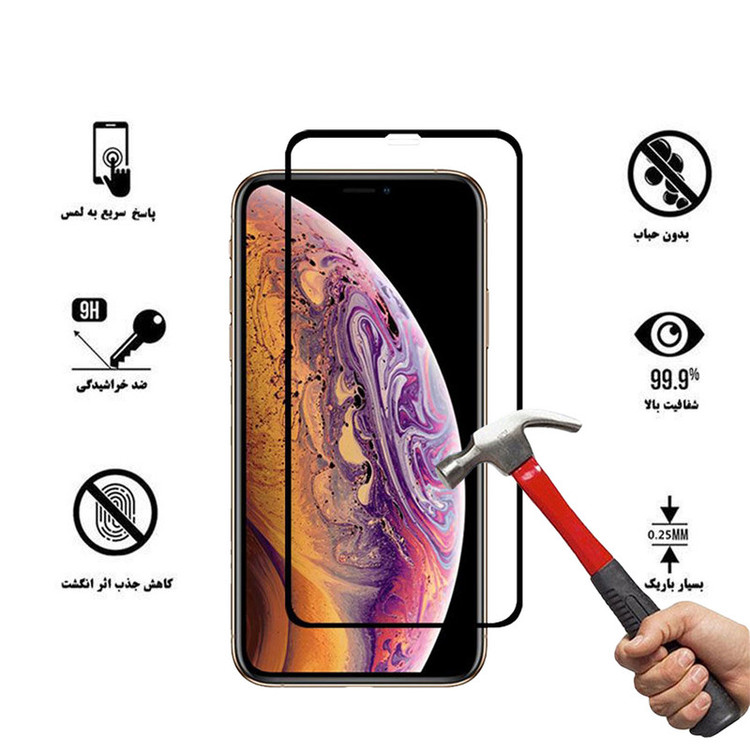 محافظ صفحه نمایش سرامیکی هورس مدل CMC-H مناسب برای گوشی موبایل اپل iPhone 11 Pro Max