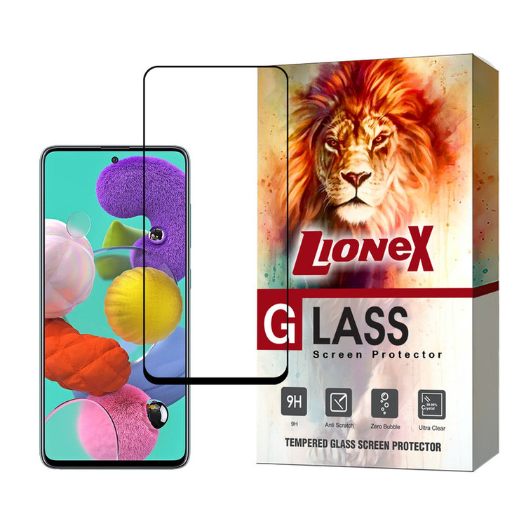 محافظ صفحه نمایش سرامیکی لایونکس مدل CRMSNWLI مناسب برای گوشی موبایل سامسونگ Galaxy A51 4G / A51 5G / A52 4G / A52 5G / A52s 5G / A53 5G / M31s