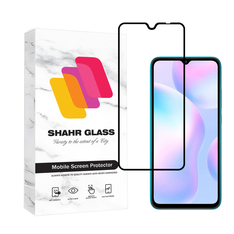 محافظ صفحه نمایش شهر گلس مدل FULSLSH مناسب برای گوشی موبایل شیائومی Redmi 9A /  Redmi 9C