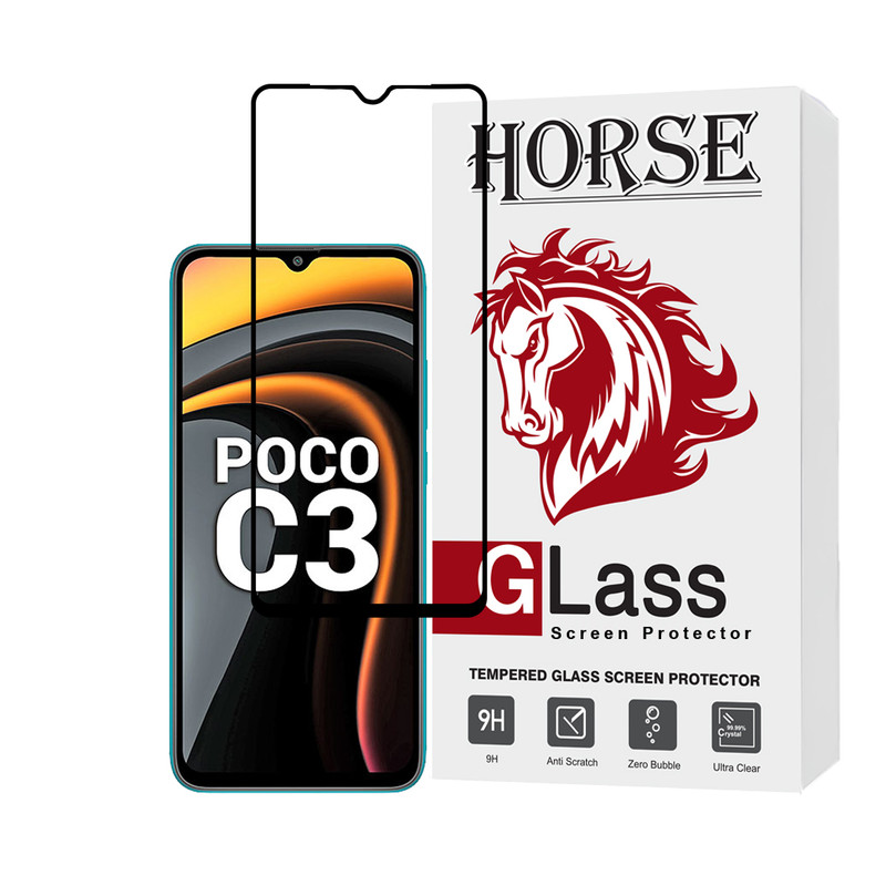 محافظ صفحه نمایش سرامیکی هورس مدل CERAMHORS مناسب برای گوشی موبایل شیائومی Poco C3