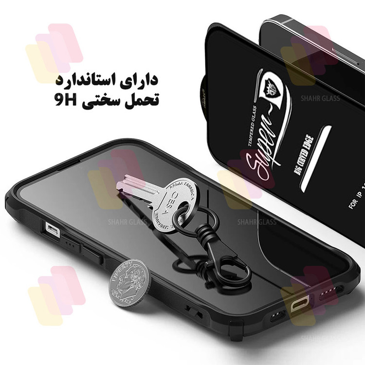 محافظ صفحه نمایش شهر گلس مدل SUPERPLUSNS مناسب برای گوشی موبایل اپل iPhone 6s Plus / 6 Plus