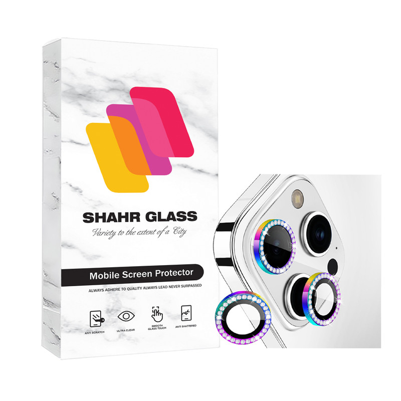 محافظ لنز دوربین شهر گلس مدل RNGLNSH مناسب برای گوشی موبایل اپل iPhone 13 Pro Max / iPhone 13 Pro