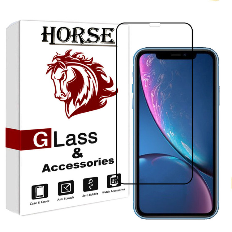 محافظ صفحه نمایش سرامیکی هورس مدل CERAMHORS مناسب برای گوشی موبایل اپل iPhone XR