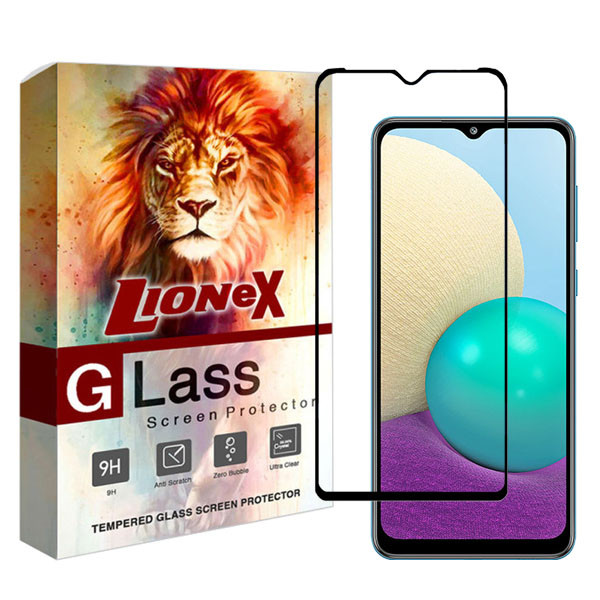 محافظ صفحه نمایش سرامیکی لایونکس مدل CERAMLION مناسب برای گوشی موبایل سامسونگ Galaxy A02