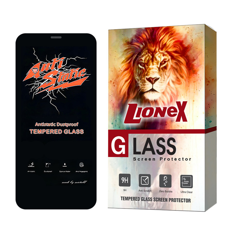 محافظ صفحه نمایش آنتی استاتیک لایونکس مدل ANTIDUSTLNW مناسب برای گوشی موبایل اپل iPhone 12 Pro Max