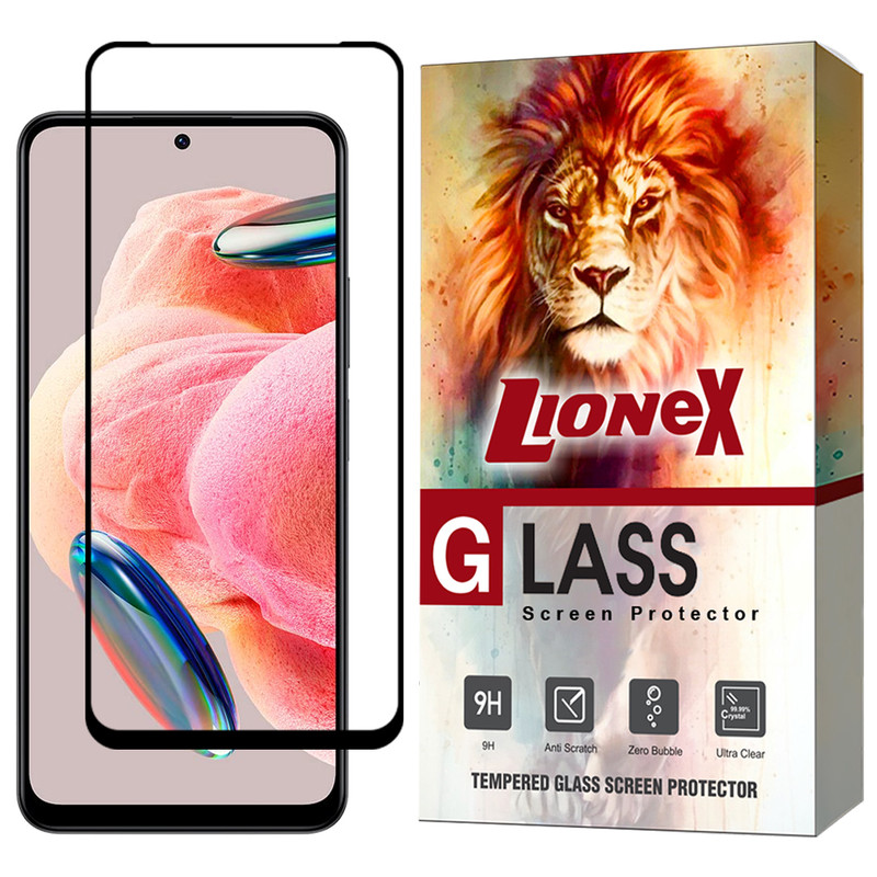 محافظ صفحه نمایش سرامیک شفاف لایونکس مدل CERL30 مناسب برای گوشی موبایل شیائومی Redmi Note 12 4G / Note 12 5G / Poco X5 / اوپو C67 5G