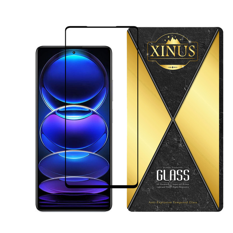 محافظ صفحه نمایش ژینوس مدل FULPLUSX مناسب برای گوشی موبایل شیائومی Redmi Note 12 Pro Plus 5G