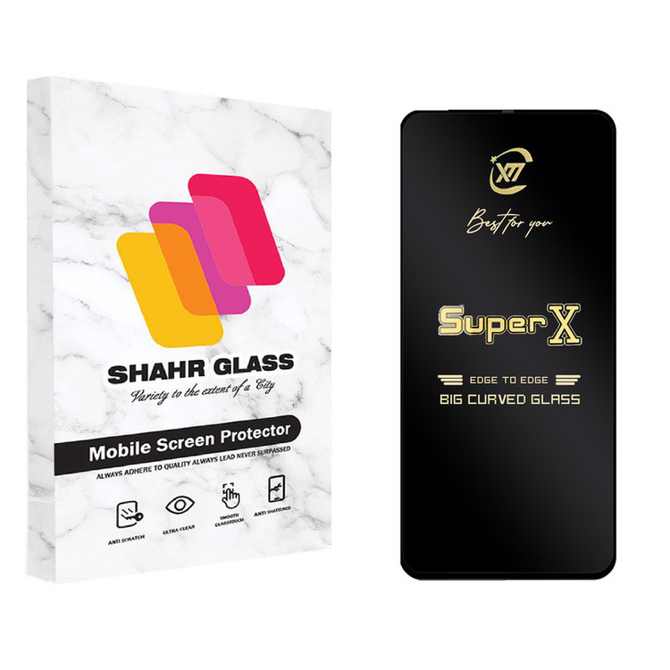 محافظ صفحه نمایش 5D شهر گلس مدل SUPERX مناسب برای گوشی موبایل شیائومی Poco X4 Pro 5G