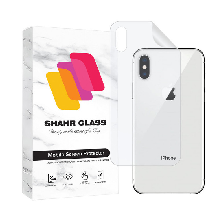محافظ پشت گوشی نانو شهر گلس مدل MTBBACK مناسب برای گوشی موبایل اپل iPhone XS